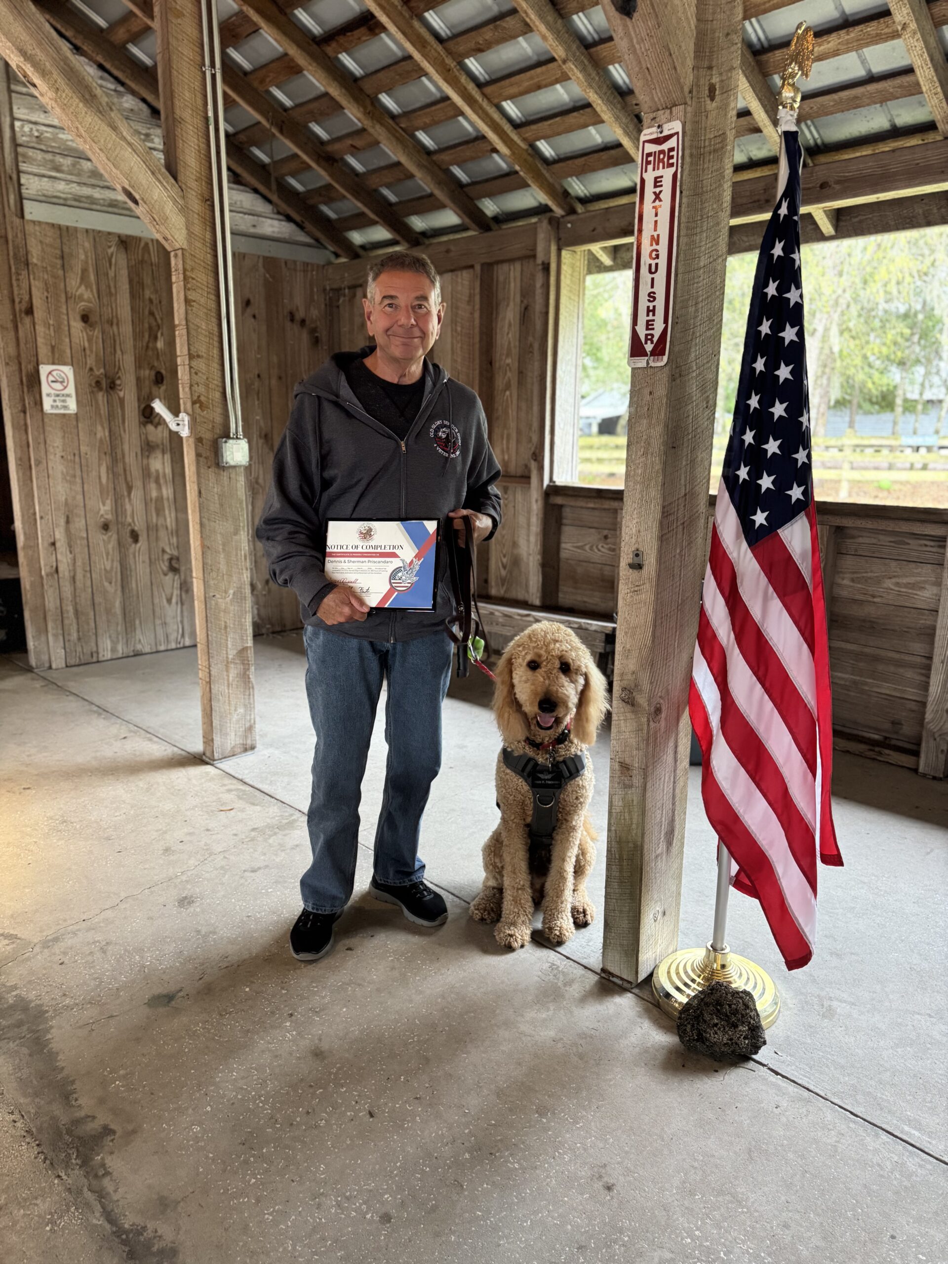 Dennis and Sherman – Old Glory Service Dog Team
