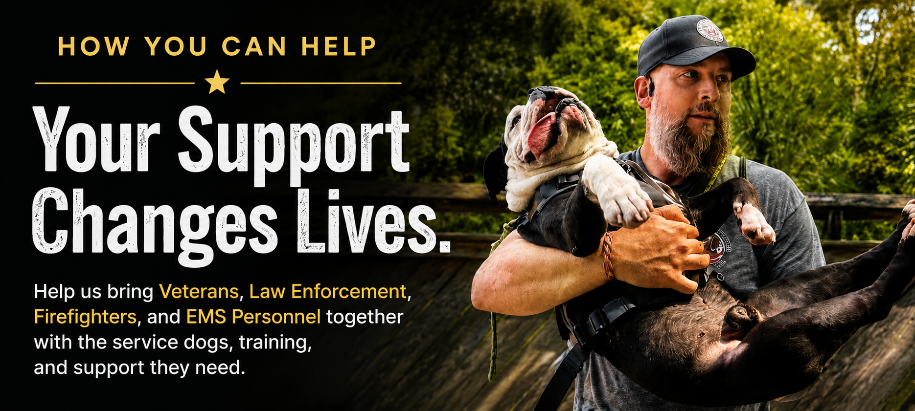 Old Glory Service Dogs- Your Support Changes Lives